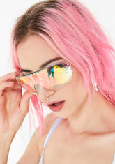 Mz. Prismatic Ecstasy Iridescent Glasses
