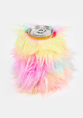 Little Monster Faux Fur Koozie