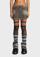 Nya Pleated Mini Skirt