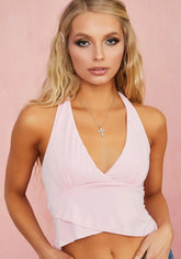 Doll Behavior Halter Top