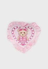 Bear-y In Love Throw Pillow