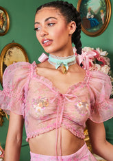 The Finer Things Sheer Blouse