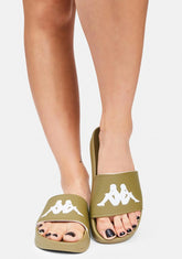 Olive Authentic Adam 2 Slide Sandals