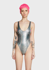 Slither Poolside Scandal Side-Boob Swimsuit