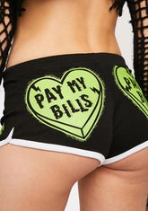 Pay My Bills Dolphin Shorts