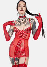 Pillow Talk Mesh Chemise