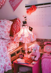 Heiress Vibes Ruffle Lamp