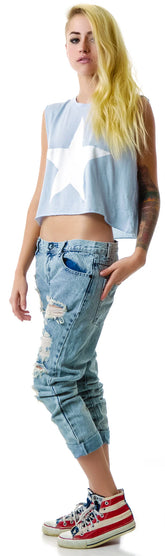 Tate Chad Tank - Light Red