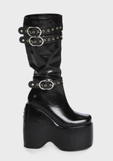 Onyx Speak Your Mind Platform Boots