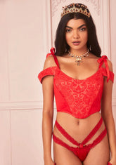 Scarlet Elegant Obsession Corset Top