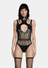 Dark Euphoria Fishnet Teddy