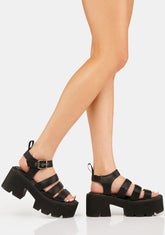 About Me Platform Sandals