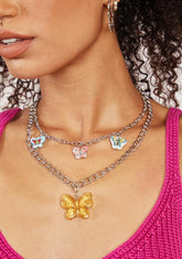 Joyful In Nature Butterfly Chain Necklace