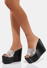 Just Being Nice Wedge Sandals