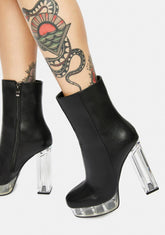 Tis The Season Chunky Heel Boots
