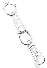 Zipper Mini Earrings