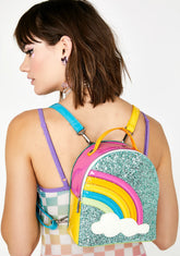 Sparkle Rainbow Clique BFF Backpack