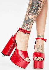 Chick Flick Patent Heels
