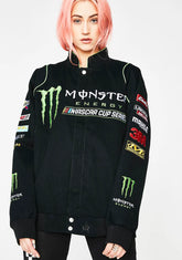Monster Energy Twill Nascar Jacket