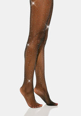 All That Glitters Fishnet Tights