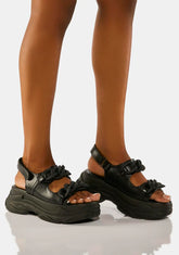 Keep On Moving Gladiator Sandals