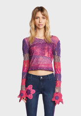 Under The Sun Crochet Top