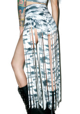 Storm Cloudz Fringed Shorts