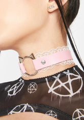 Pawsome Lace Choker