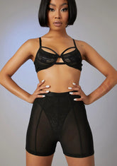 Play My Game Biker Shorts Set