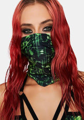 Cyber Grid Dust Face Mask