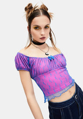 My Own Rhythm Lace Crop Top