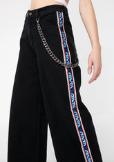 Chain Oversized Trousers