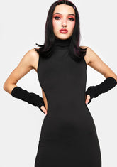 Wicked Lips Midi Dress