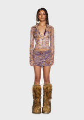 Work Of Art Skirt Set