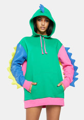 Dino Mighty Colorblock Hoodie