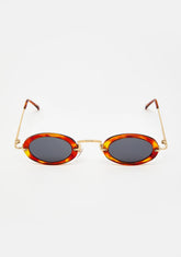 Journey Tortoiseshell Oval Sunglasses