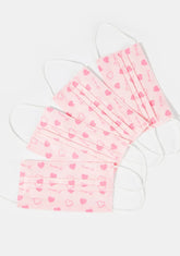 Heart's Content Disposable Face Masks