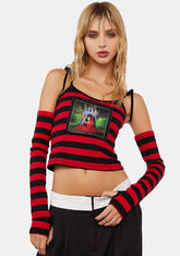 The Crimson Bride Striped Tank Top