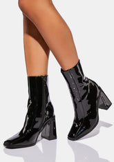 Nami Square Toe Ankle Boots