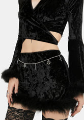 Not Today Satan Belly Chain