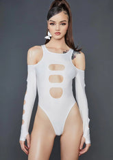 Lose Your Breath Cut-Out Bodysuit