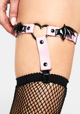 Romantic Night Flight Garter Set