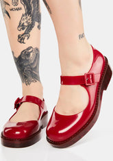 Red Lola Mary Janes