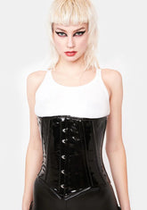 Lavish Patent Underbust Corset