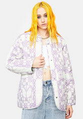 Tiled Liner Reversible Jacket