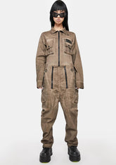 Atmosphere Unisex Cargo Jumpsuit