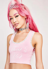 That'z Hot Lace-Up Crop Top