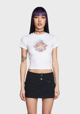 Hallucination Station Mushroom Baby Tee