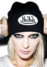 No Duh Beanie - Orange