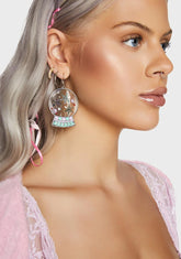 Shake Things Up Snow Globe Earrings